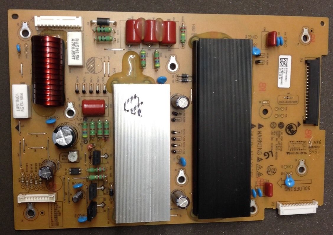 LG Plasma-TV-Karte EBR66607601 EAX61420601 Rev .: J Zsus Board